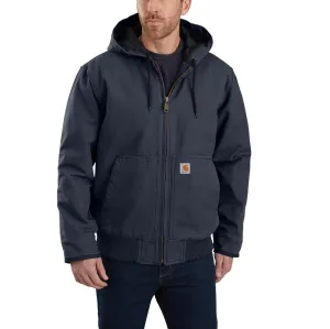 104050 - Carhartt Loose Fit Washed Duck Quilt Lined Active Jac (Stocked In USA)
