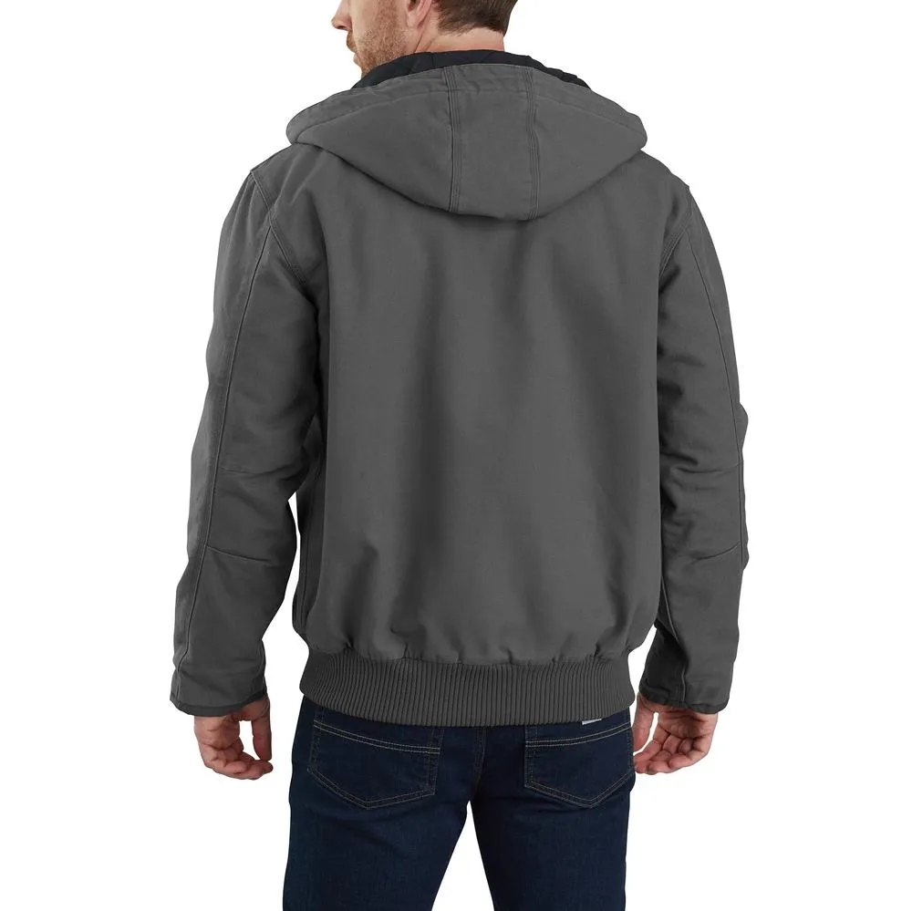 104050 - Carhartt Loose Fit Washed Duck Quilt Lined Active Jac (Stocked In USA)