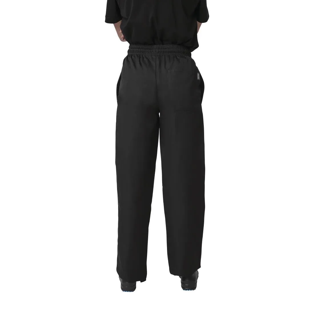 A582-L Whites Vegas Chef Trousers Polycotton Black L