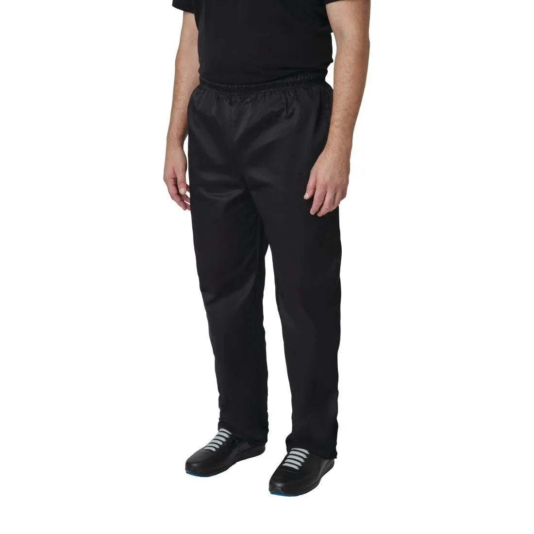 A582-L Whites Vegas Chef Trousers Polycotton Black L
