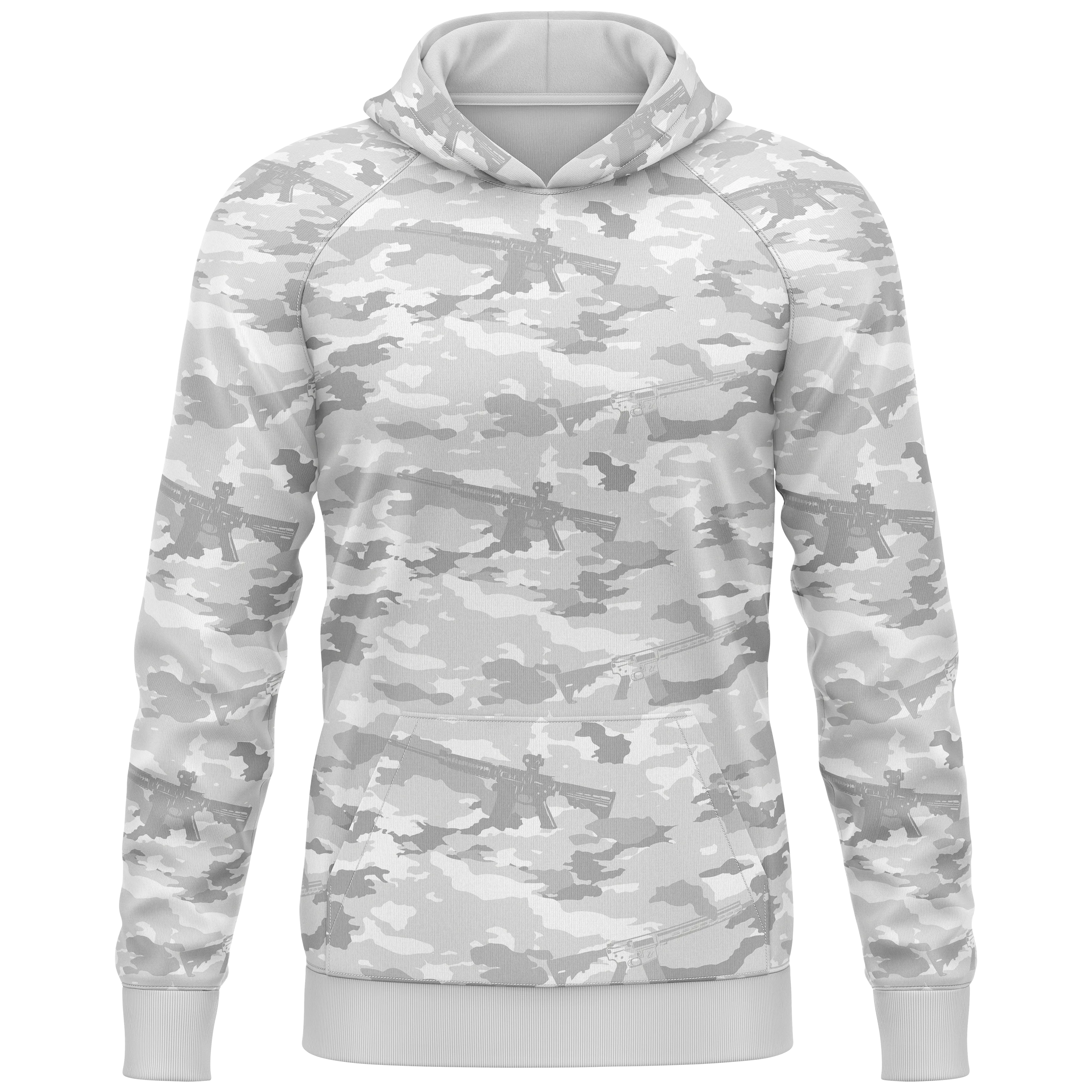 Arctic Ghost Camo ARs Hoodie