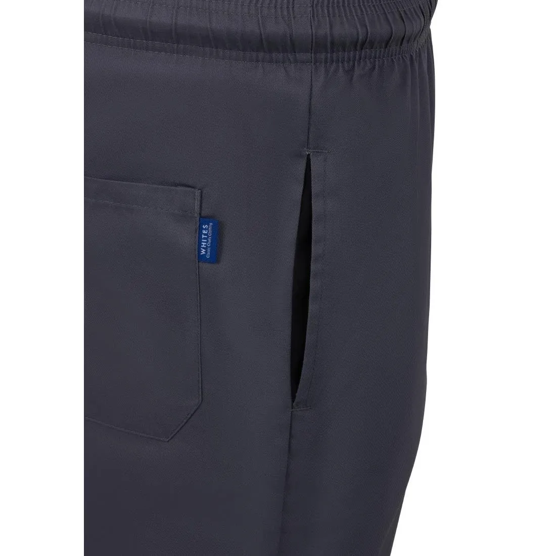 BA112-M Whites Vegas Chefs Trousers Charcoal Size M