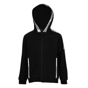BLACK BOYS LONG SLEEVE HOODIE