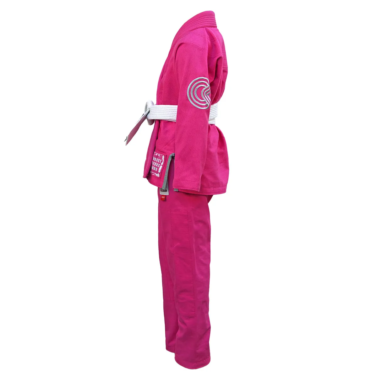 Chaos and Order Kid's Base Label V2 BJJ Gi - Pink