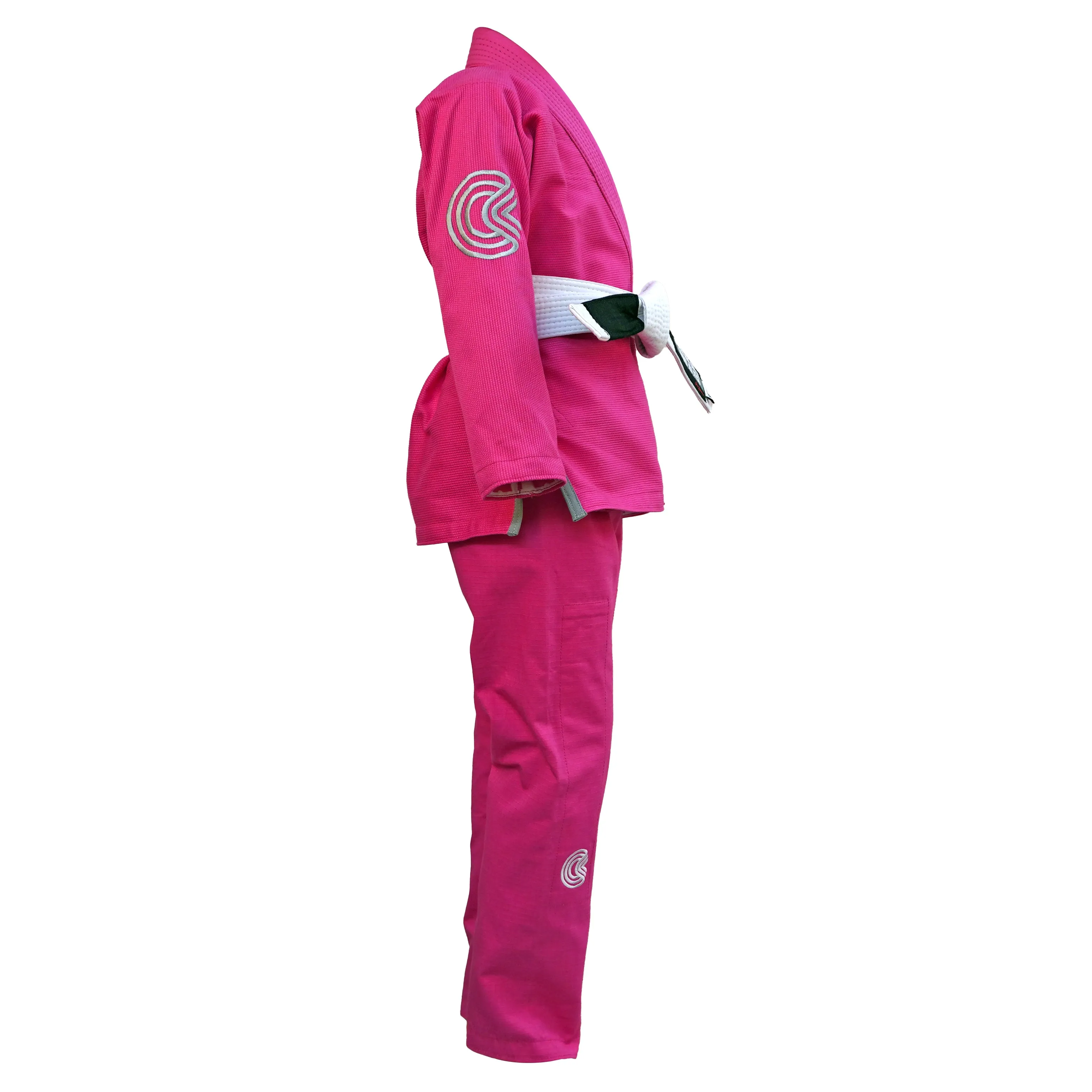 Chaos and Order Kid's Base Label V2 BJJ Gi - Pink