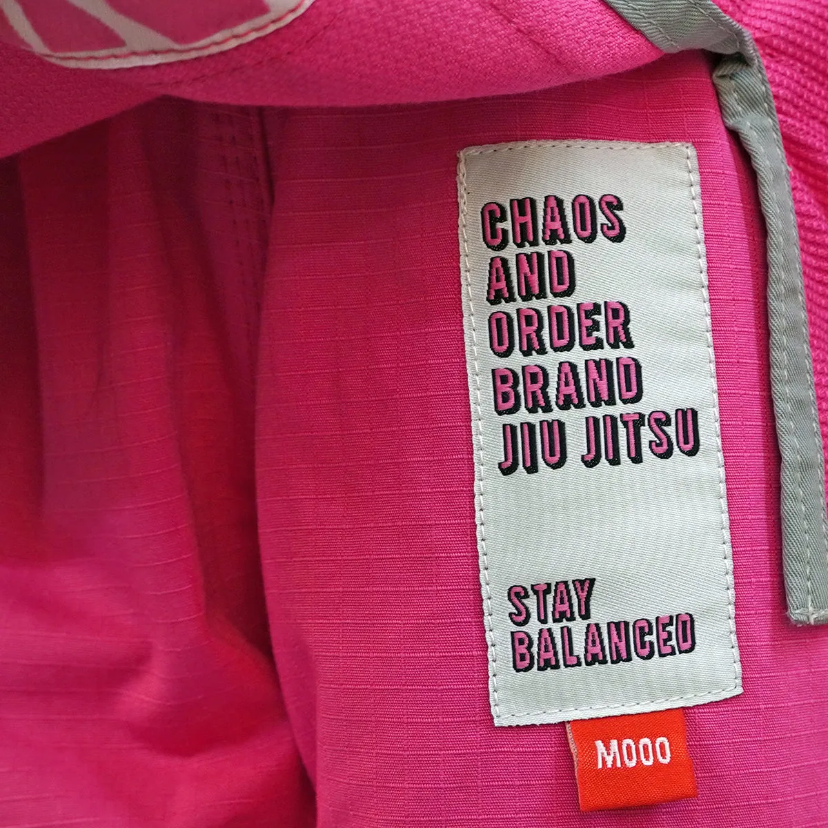 Chaos and Order Kid's Base Label V2 BJJ Gi - Pink