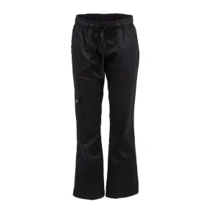 Chef Works Womens Cargo Chefs Trousers Black L