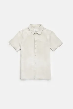 Classic Linen Ss Shirt Sand