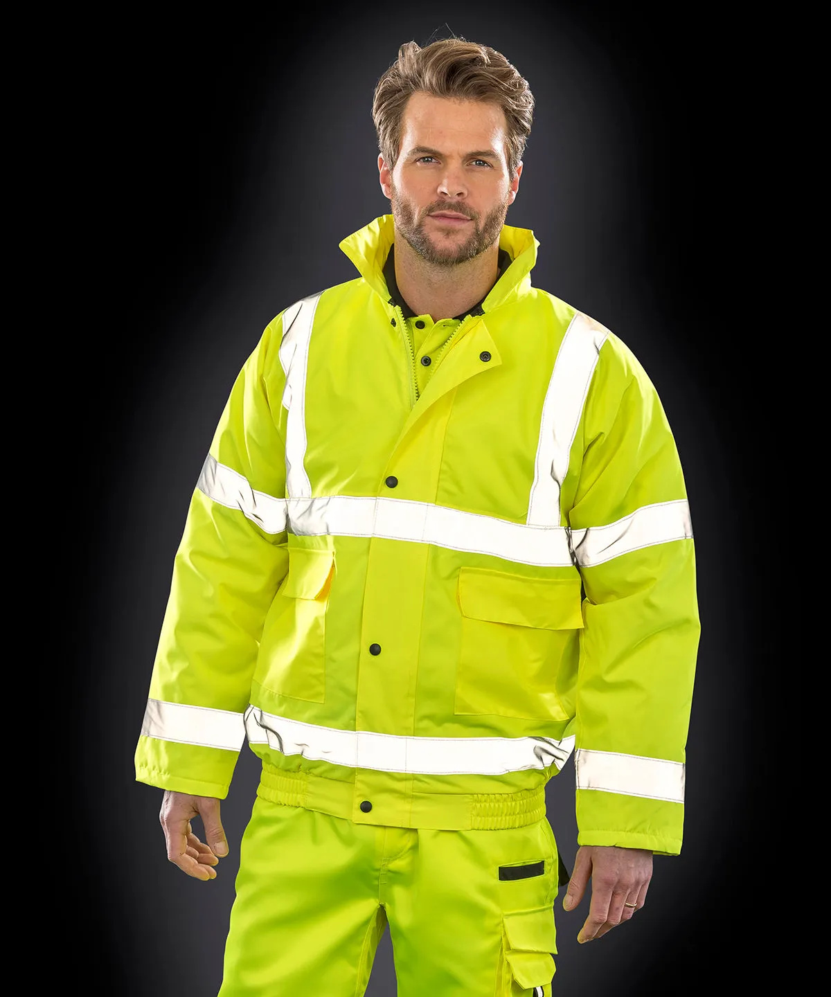 Core high-viz winter blouson | Orange