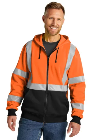 CornerStone A107 Class 3 Heavy-Duty Fleece Full-Zip Hoodie