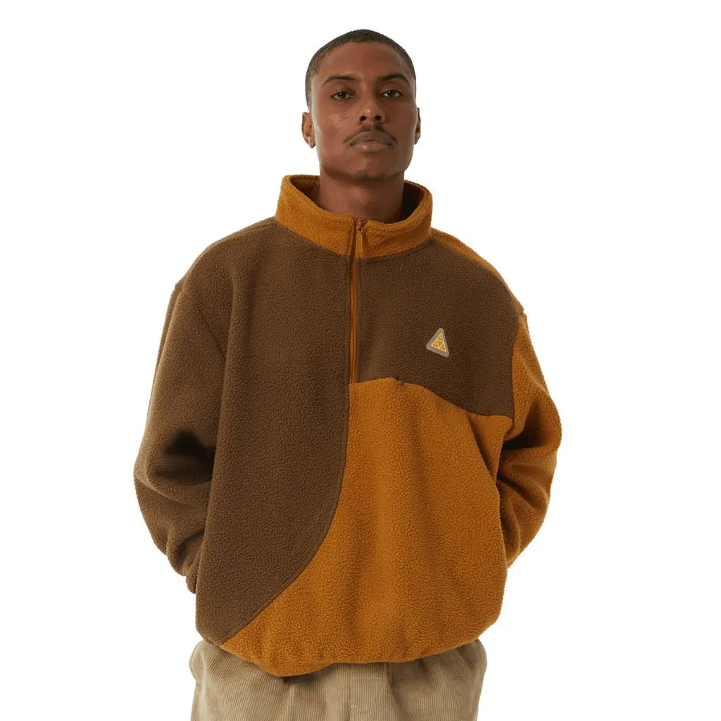 Expedition 1/4-Zip Pile Fleece - Coffee