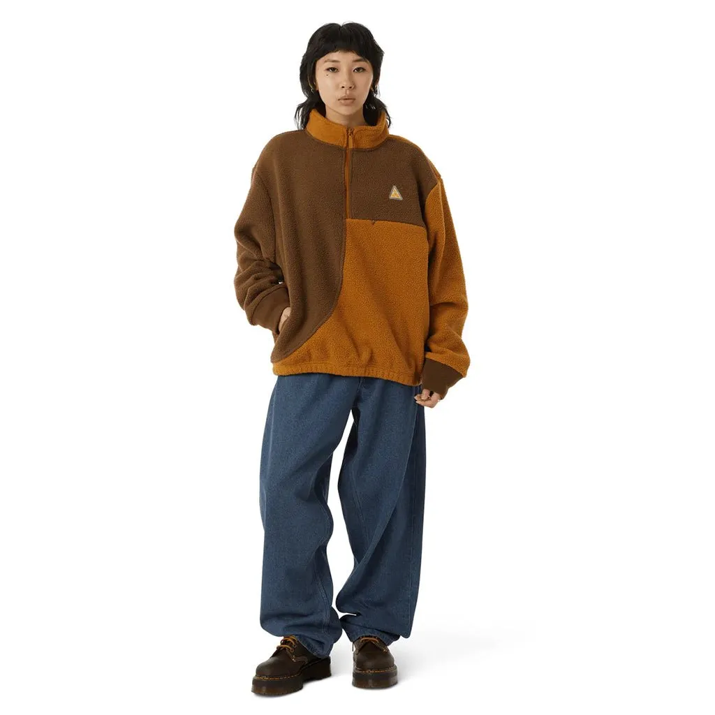 Expedition 1/4-Zip Pile Fleece - Coffee