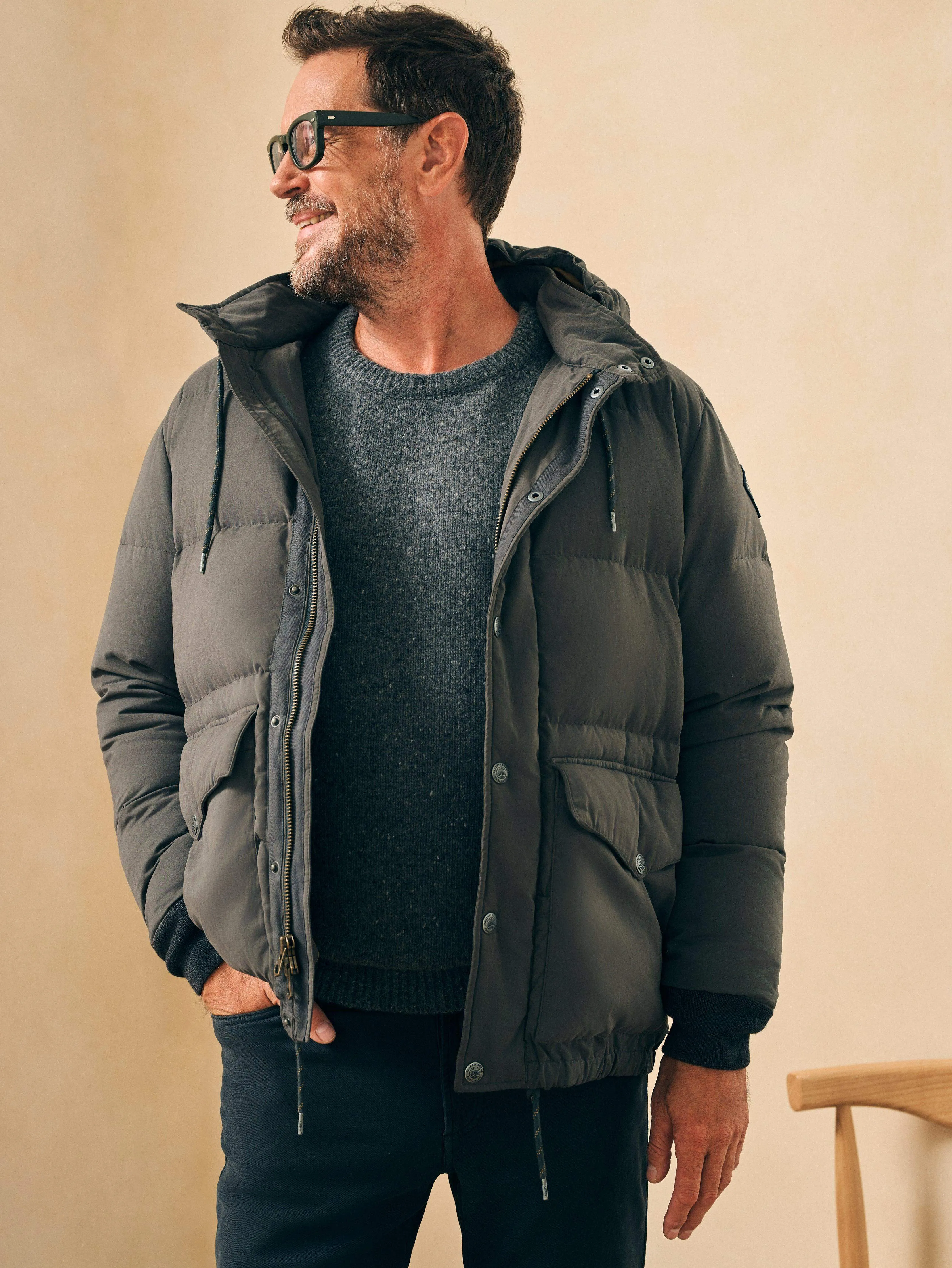 Expedition Down Parka - Faded Black