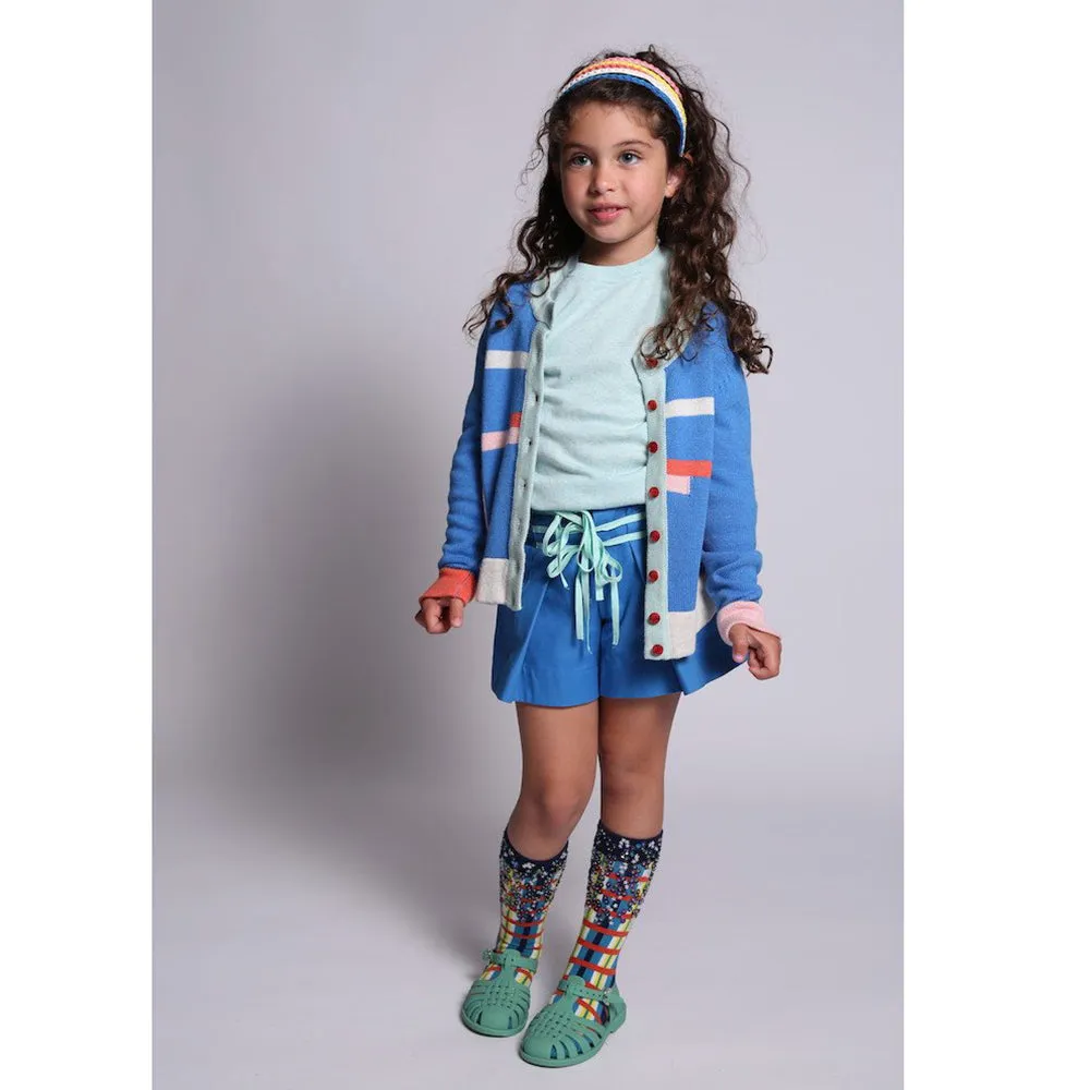GOLF PATCHWORK CARDI