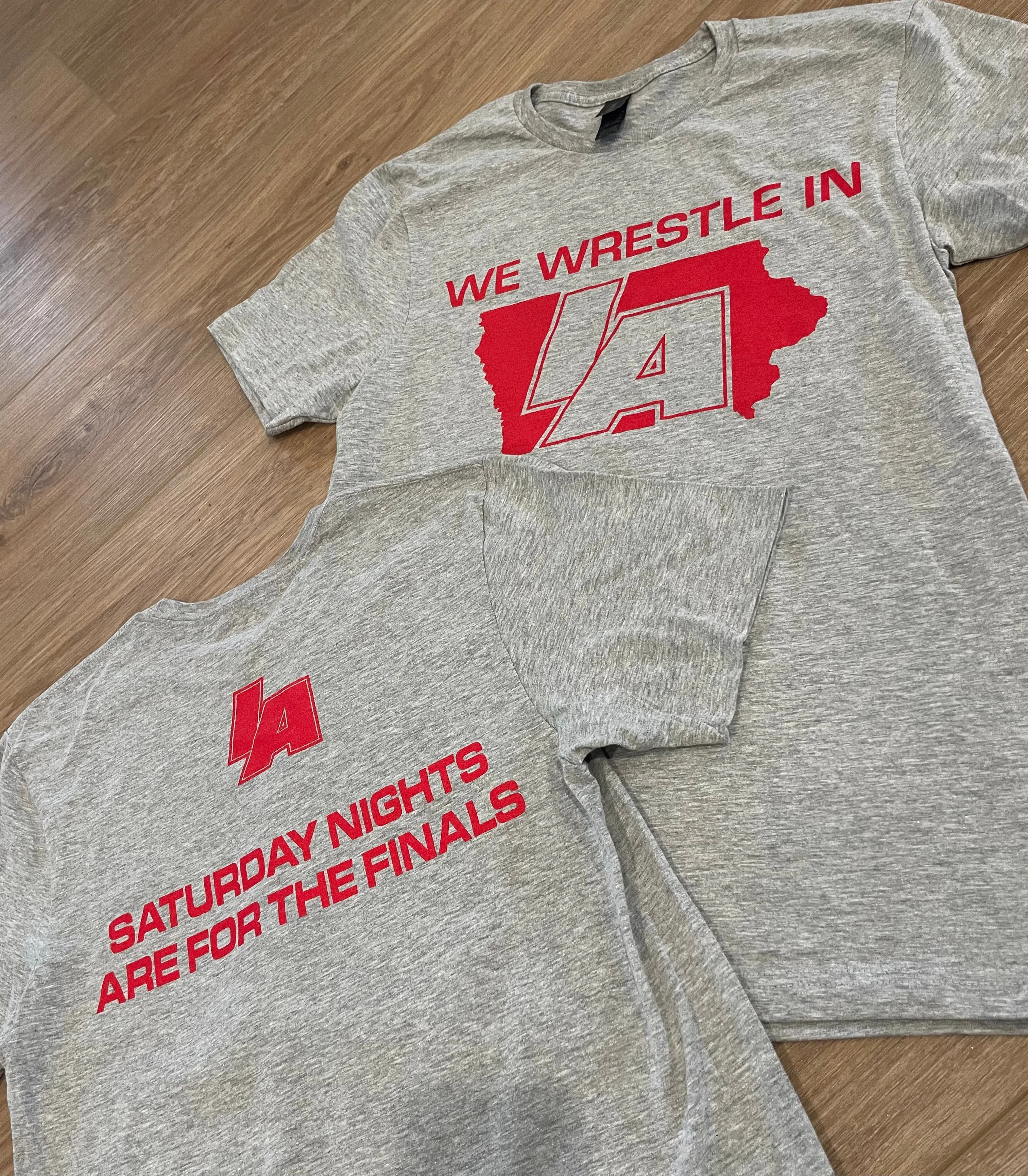 IAwrestle We Wrestle in Iowa Shirt