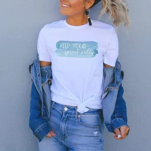 Keep Your Spirit Salty Graphic T-Shirt