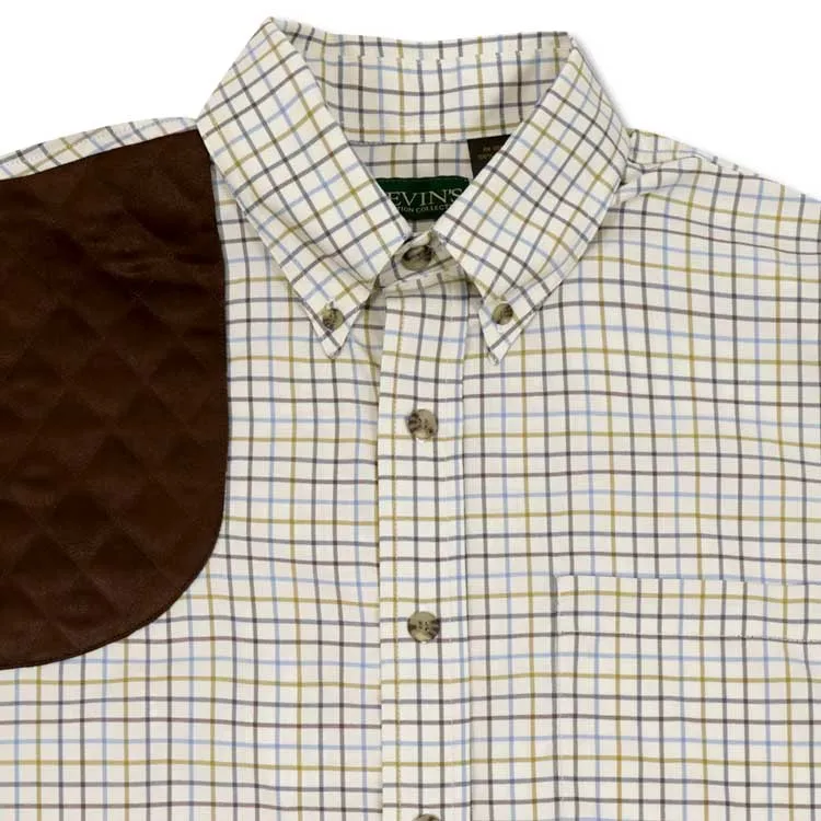 Kevin's Moss Green Performance Tattersall Long Sleeve Right Hand Shooting Shirt