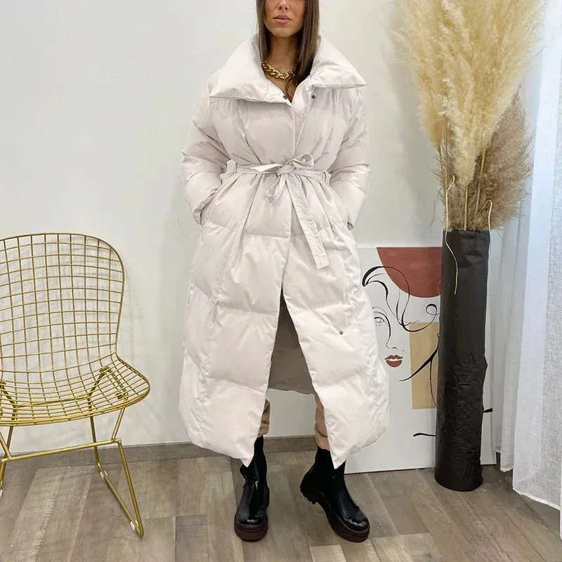 Linde | Elegant jacket with belt