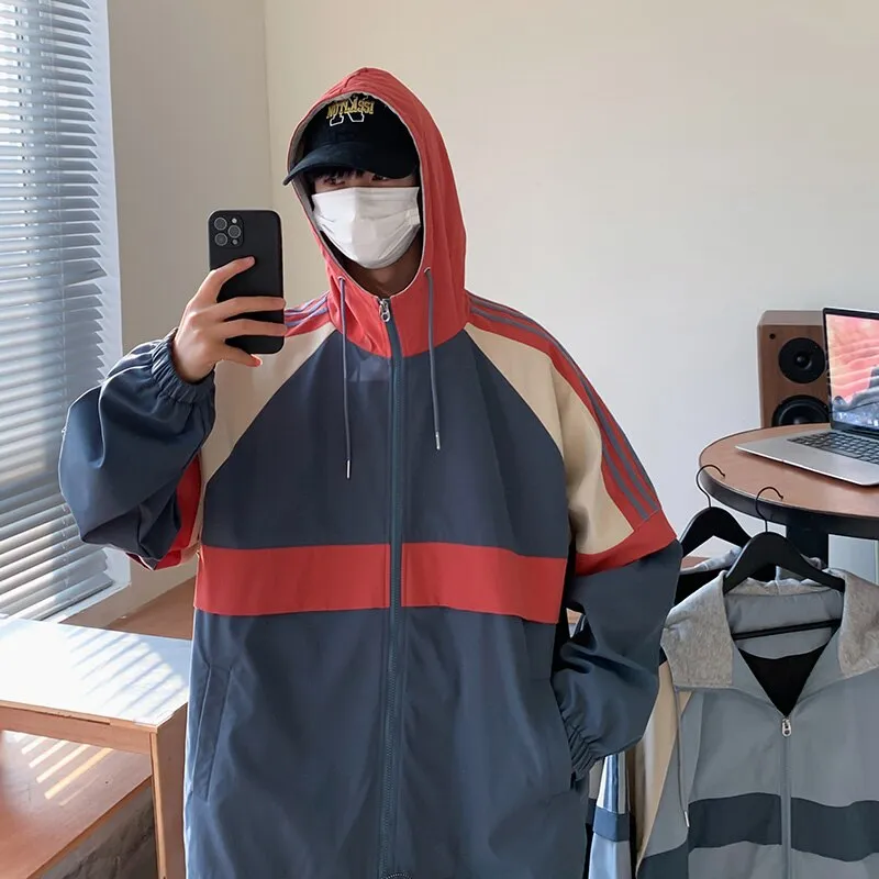 Men Fashion Jackets Trend Korean Version Mens Coat Street Hip Hop Jacket Autumn Baseball Jacket Men's Casual Overcoats