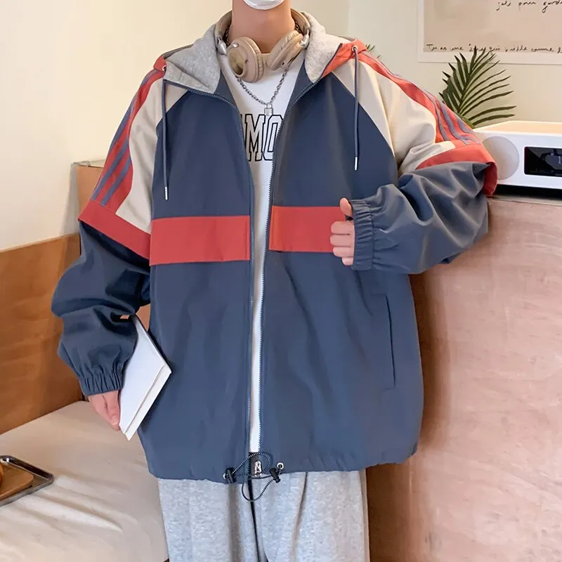 Men Fashion Jackets Trend Korean Version Mens Coat Street Hip Hop Jacket Autumn Baseball Jacket Men's Casual Overcoats