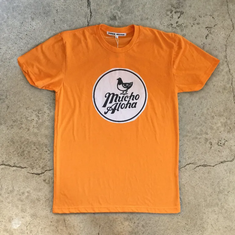 Mucho Aloha -  Patch Frisbee Tee
