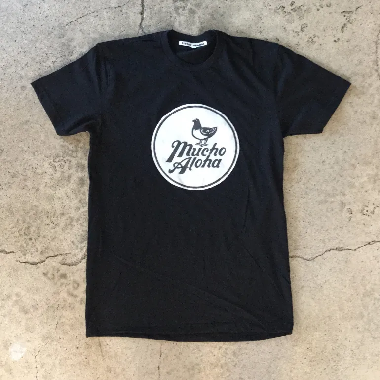 Mucho Aloha -  Patch Frisbee Tee