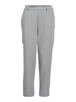 OBJCECILIE MW SLIM PANTS NOOS | LIGHT GREY MELANGE