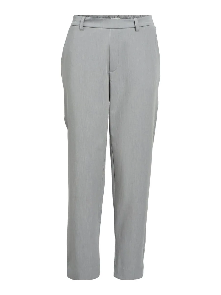 OBJCECILIE MW SLIM PANTS NOOS | LIGHT GREY MELANGE