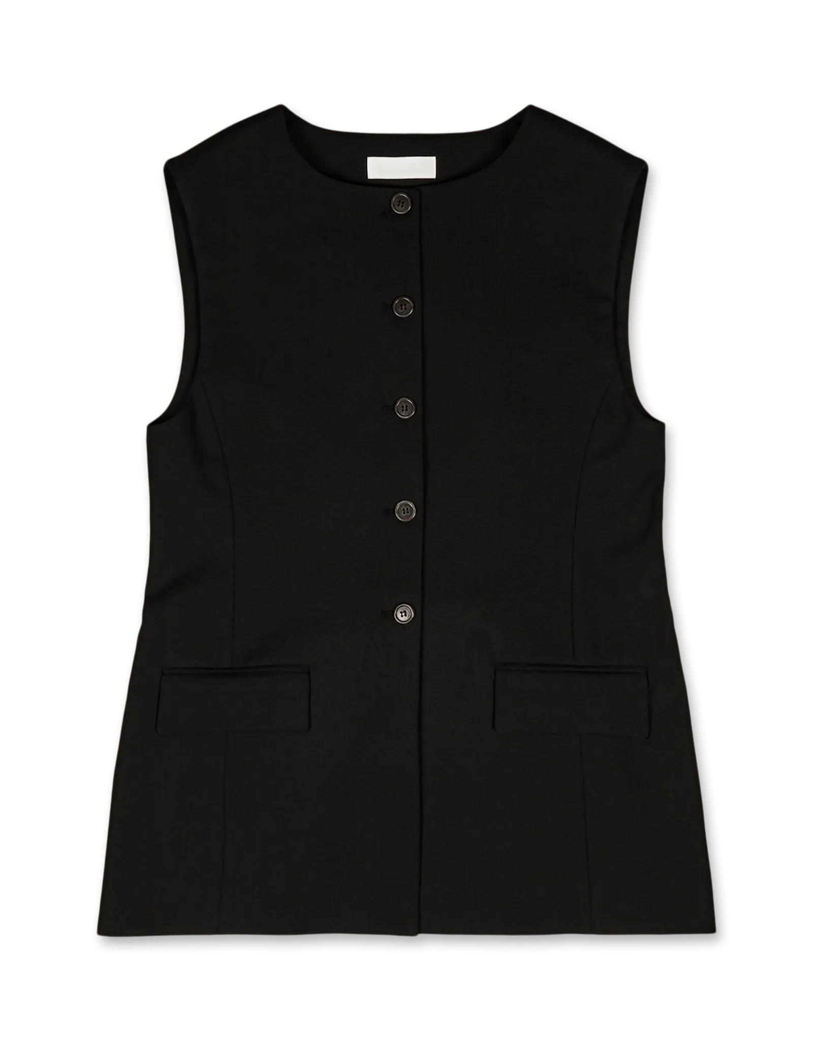 Oversized Button Up Vest