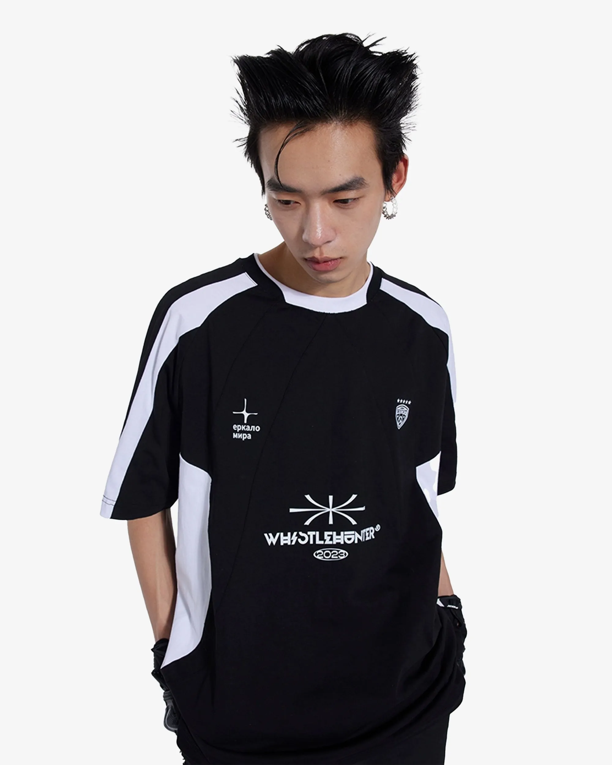 Short Sleeved Oversized Blokecore Jersey Sport T-Shirt