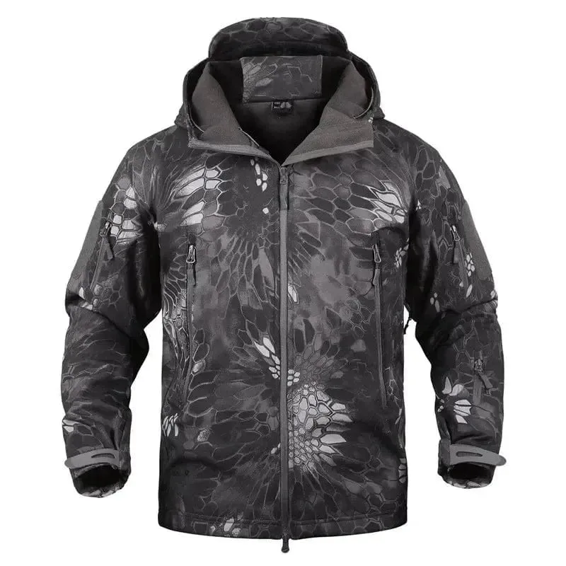 Soft Shell Jacket - Windbreaker / Fleece Lined