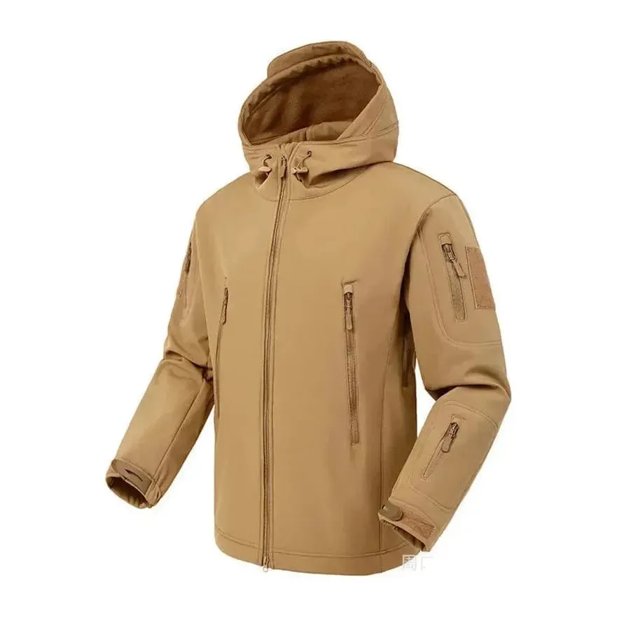 Soft Shell Jacket - Windbreaker / Fleece Lined