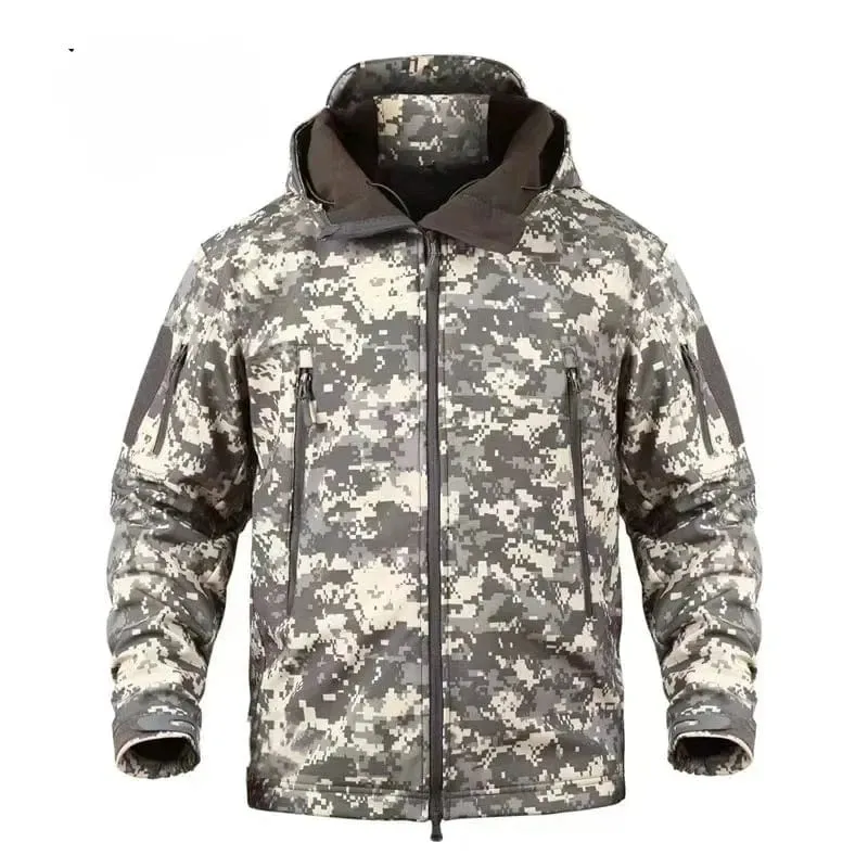 Soft Shell Jacket - Windbreaker / Fleece Lined