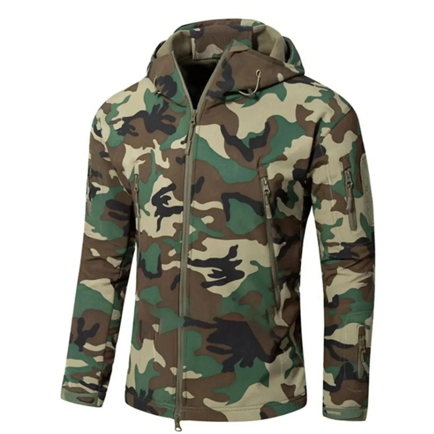 Soft Shell Jacket - Windbreaker / Fleece Lined