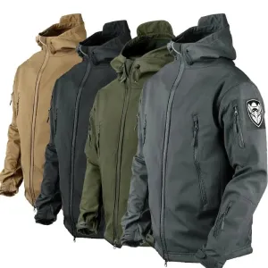 Soft Shell Jacket - Windbreaker / Fleece Lined