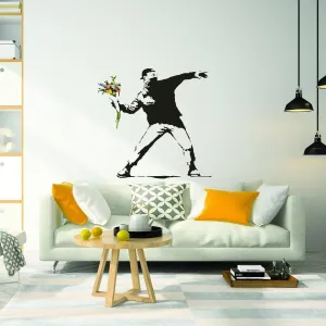 Vinyl Wall Decal - Stylish Artistic Flair Design for Home Decor