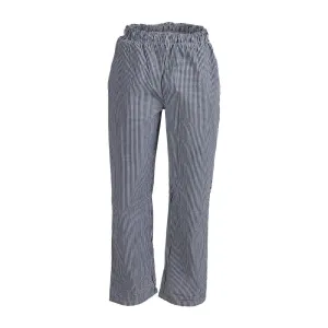 Whites Unisex Vegas Chefs Trousers Black and White Check M