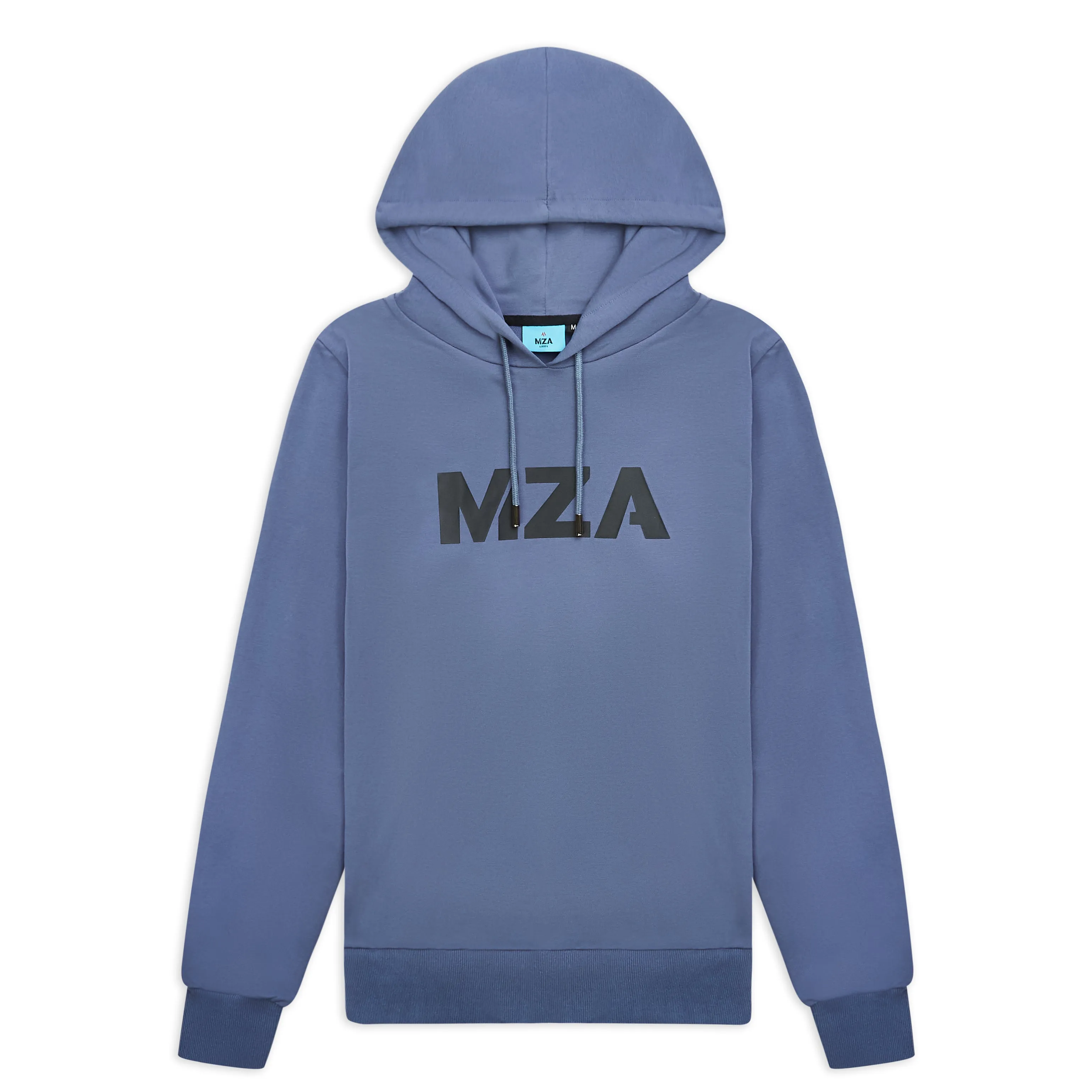 X TAPERED FIT HOODIE  - BLUE STEEL