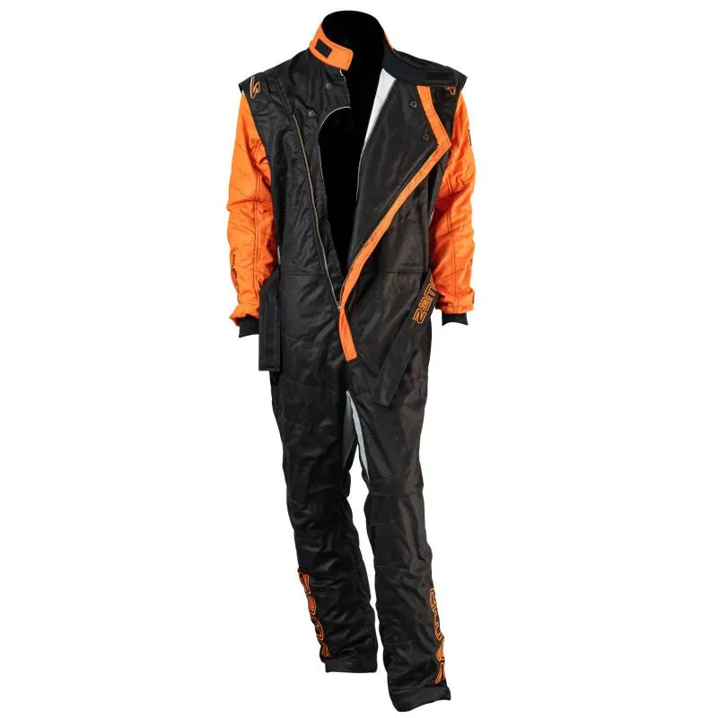 Zamp ZR-40 Race Suit - Black/Orange